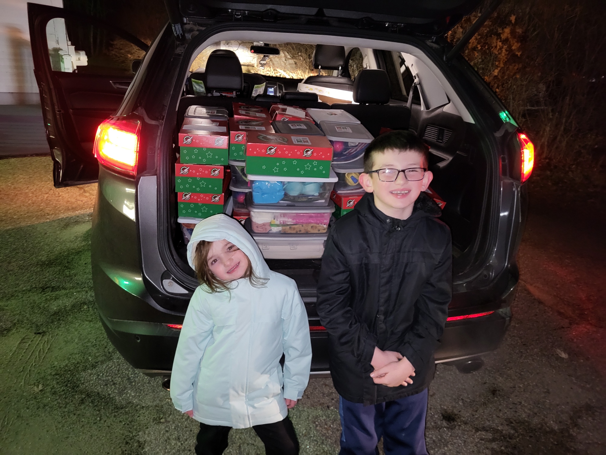 Operation Christmas Child donation